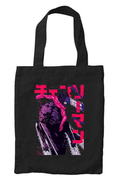 Bag with prints Chainsaw Man. Anime, chainsaw man, demon, denji, manga, pochita, shonen. 2070702