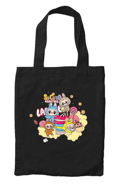 Сумка з принтом "Labubu". Labubu, weird cute, іграшки, лабубу. 2070702