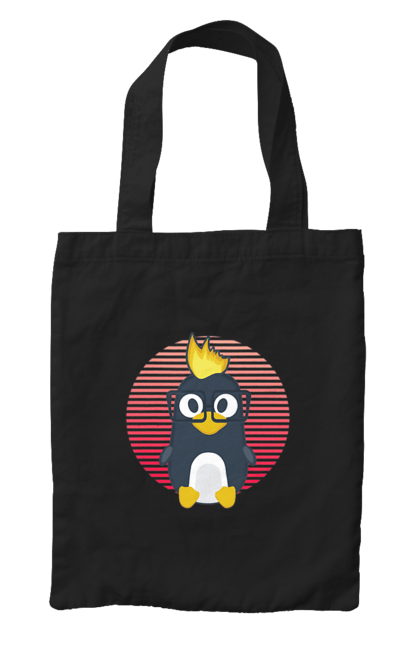 Сумка з принтом "Лінукс". Айті, айтішнік, девелопер, іт, программіст, розробник. 2070702