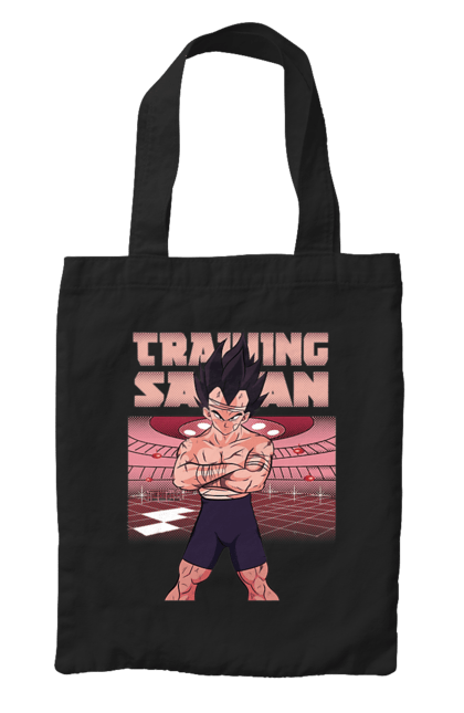 Bag with prints Dragon Ball Vegeta. Anime, dragon ball, goku, majin vegeta, manga, tv series, vegeta. 2070702