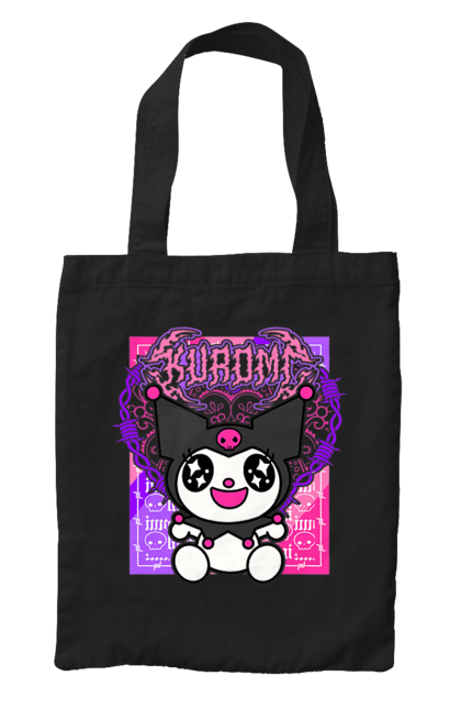 Bag with prints Hello Kitty Kuromi. Anime, character, hello kitty, kuromi, my melody, sanrio. 2070702