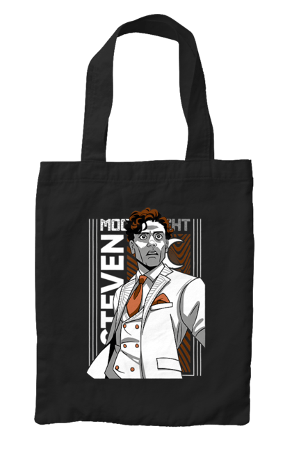 Bag with prints Moon Knight. Marc spector, marvel, mcu, moon knight, series, steven grant, tv show. 2070702