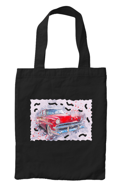 Сумка з принтом "Автомобільний газ". Gaz, автомобиль, автомобільний газ, дорога, колесо, перемога. 2070702