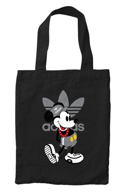 Bag with prints Adidas Mickey Mouse. Adidas, cartoon, disney, mickey, mickey mouse. 2070702