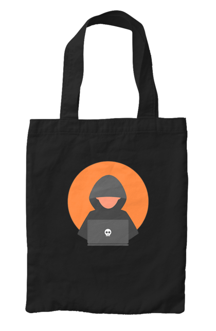 Сумка з принтом "Я програміст". Angular, c, css, html, it, javascript, jquery, php, python, react, svelt, vue, айтишник, айті, гумор, код, кодувати, прогер, програміст, програмісти, ти ж, ти ж програміст, тиж програміст. 2070702