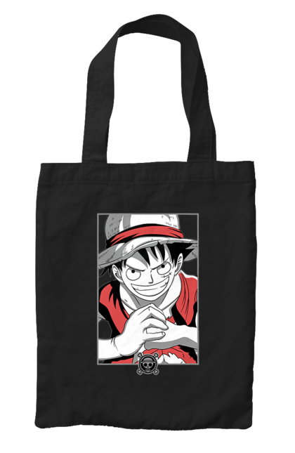 Bag with prints One Piece Luffy. Anime, luffy, manga, monkey de luffy, one piece, pirates. 2070702