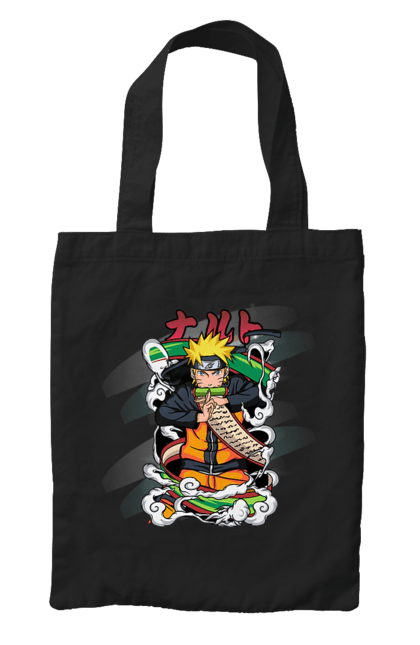 Bag with prints Naruto. Anime, character, manga, naruto, ninja, tv series. 2070702