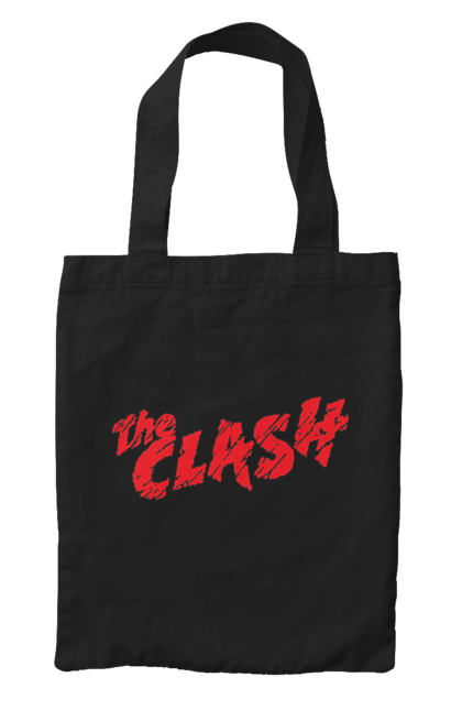 Bag with prints The Clash. Clash, dub, group, music, punk, punk rock, reggae, rock, rock`n`roll. 2070702