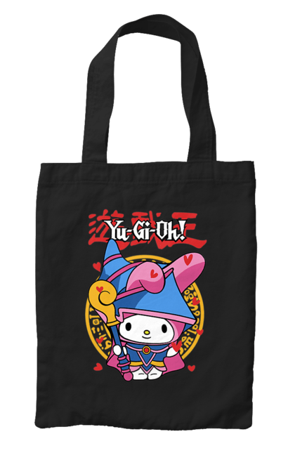 Сумка з принтом "Yu Gi Oh! Май Мелоді". Hello kitty, my melody, yu gi oh, yu-gi-oh, аніме, бренд, май мелоді, персонаж, хелло кітті. 2070702