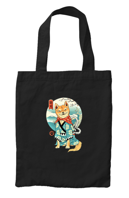 Bag with prints Shiba Inu. Dog, dog lover, doggie, japan, shiba, shiba inu. 2070702