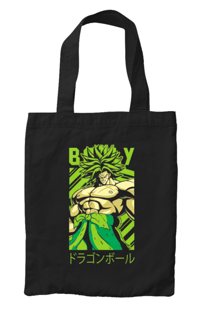 Сумка з принтом "Перли дракона Бролі". Broly, dragon ball, manga, аніме, бролі, манга, перли дракона. 2070702