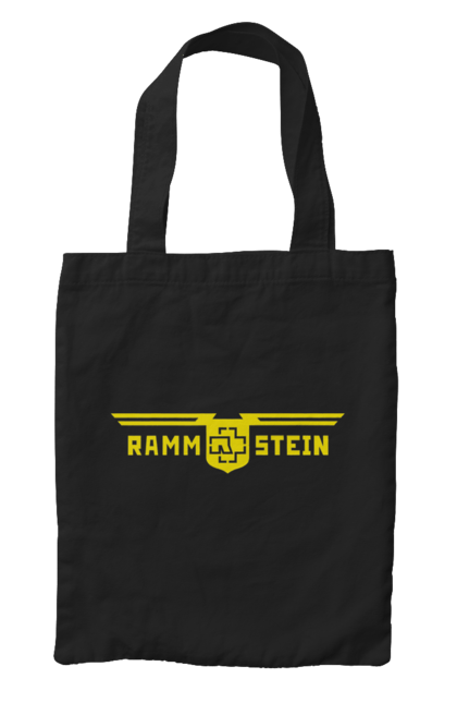 Сумка с принтом Rammstein. Rammstein, готик-метал, группа, индастриал-метал, музыка, рамштайн, хард-рок. 2070702