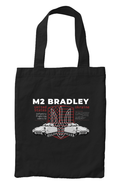 Сумка з принтом "M2 Bradley". F16, m2 bradley, nasams, zuzana, гаубиця, два герби, залужний, сюзанна. 2070702