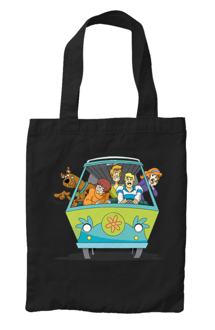 Сумка з принтом "Скубі Ду, Машина". Авто, мультик, скубі ду, собака. 2070702