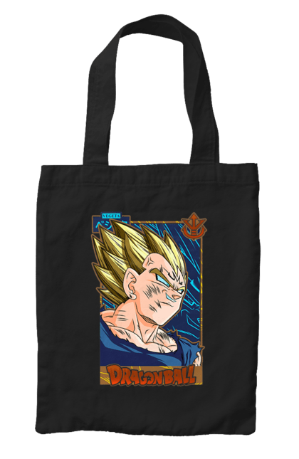 Сумка з принтом "Перли дракона Вегета". Anime, dragon ball, goku, majin vegeta, manga, vegeta, аніме, вегета, манга, перли дракона. 2070702