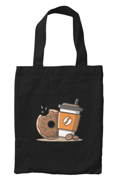 Сумка з принтом "Їжа програміста". Angular, c, css, html, it, javascript, jquery, php, python, react, svelt, vue, айтишник, айті, гумор, код, кодувати, прогер, програміст, програмісти, ти ж, ти ж програміст, тиж програміст. 2070702