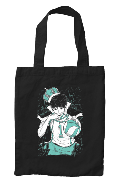 Bag with prints Haikyu!! Tooru Oikawa. Anime, haikyu, manga, oikawa, sports anime, tooru oikawa, volleyball. 2070702