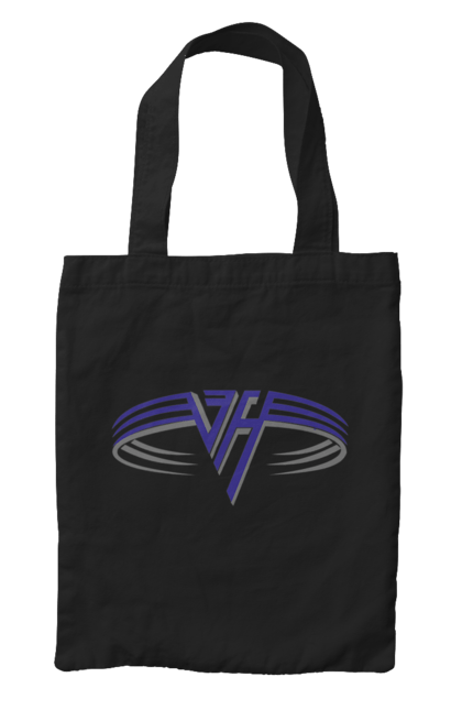 Bag with prints Van Halen. Glam metal, group, hard rock, heavy metal, metal, music, pop rock, rock, van halen. 2070702