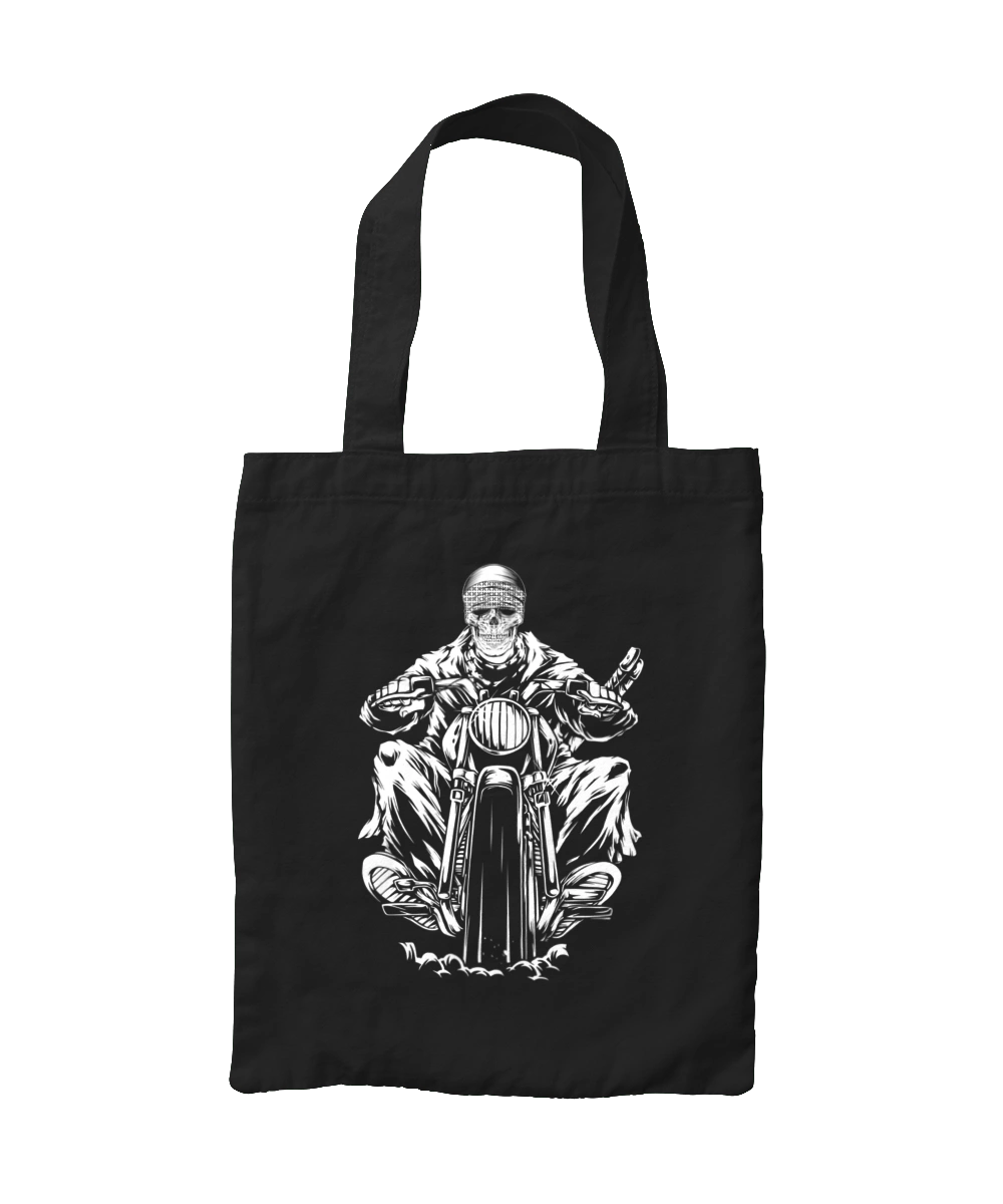 Череп на мотоцикле