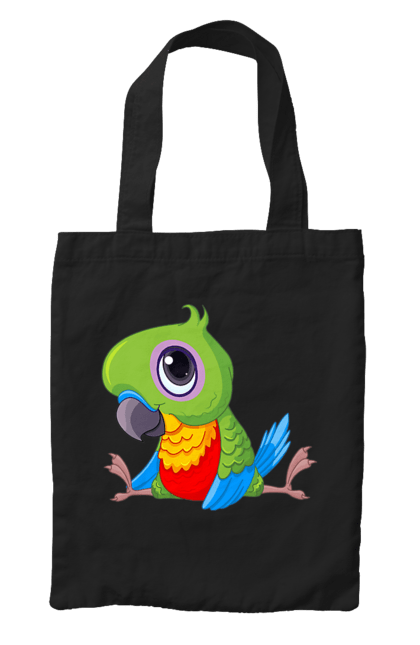 Сумка з принтом "Папужка". Мило, папуга. 2070702