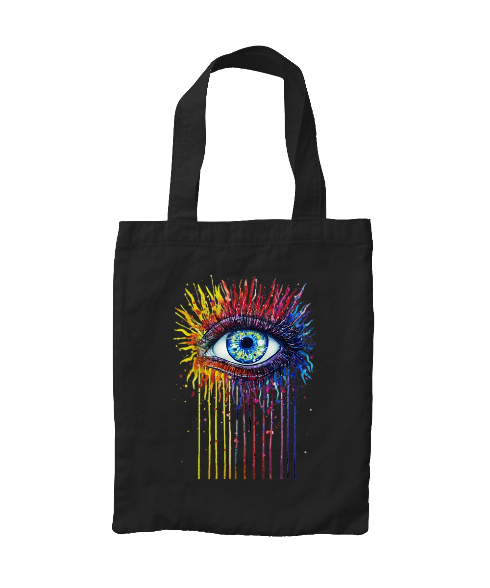 Красочно Течет Глаз