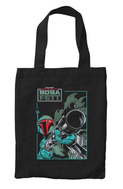 Bag with prints Boba Fett. Bob fett, boba fett, clone, head hunter, star wars. 2070702