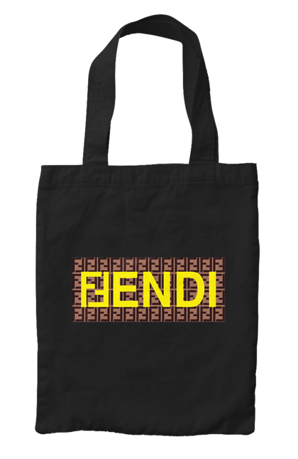 Сумка з принтом "Fendi". Fendi, lvmh, бренд, будинок моди, італія, люкс, мода, одяг, сумка, фенді. 2070702