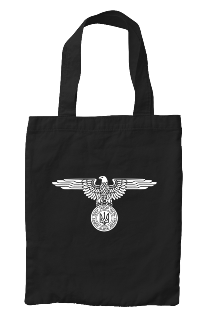 Сумка з принтом "Тризуб і Орел". Герб, герб україни, орел, патріотичне, україна, українська символіка, українське. 2070702