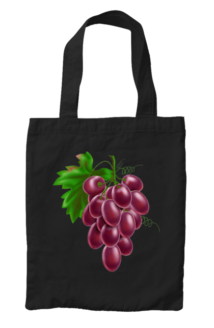 Сумка з принтом "Виноград". Виноград, фрукт. 2070702