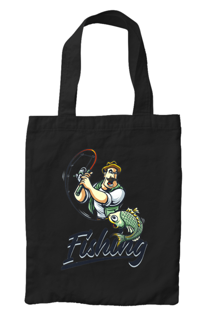 Сумка з принтом "Рибалка, літо". Відпочинок, літо, рибалка. 2070702