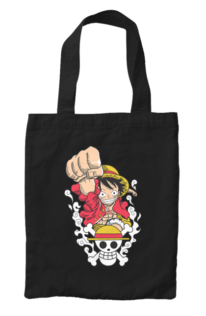 Bag with prints One Piece Luffy. Anime, luffy, manga, monkey de luffy, one piece, pirates. 2070702