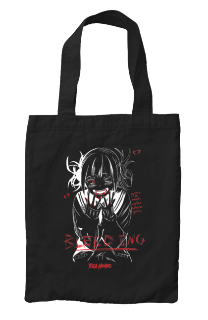 Bag with prints My Hero Academia Himiko Toga. Anime, himiko toga, manga, my hero academia, video game, yakuza toga. 2070702