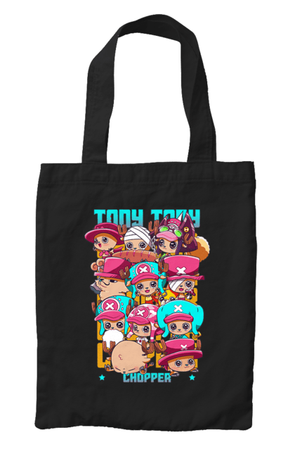 Bag with prints One Piece Tony Tony Chopper. Adventures, anime, fantasy, light novel, manga, one piece, tony tony chopper, tv series. 2070702