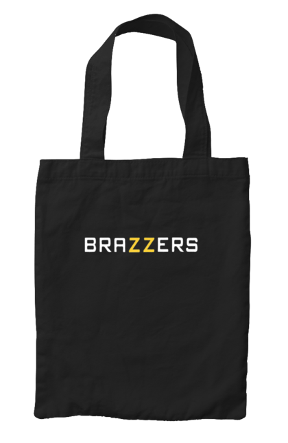 Сумка з принтом "Brazzers". Brazzers, hub, porn, porn hub, pornhub, бразерс, браззерс, зсу, порно хаб, порнохаб. 2070702