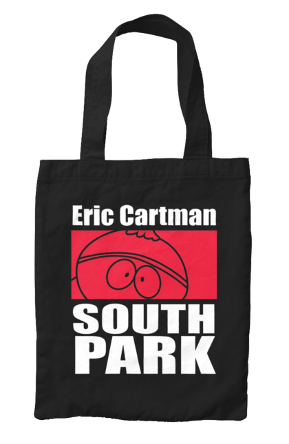 Bag with prints South Park Cartman. Cartman, cartoon series, eric cartman, south park. 2070702