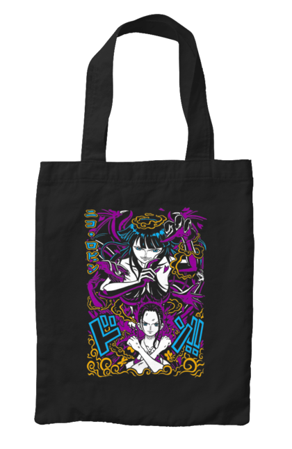 Bag with prints One Piece Nico Robin. Anime, devil child, manga, nico robin, one piece, straw hat pirates. 2070702