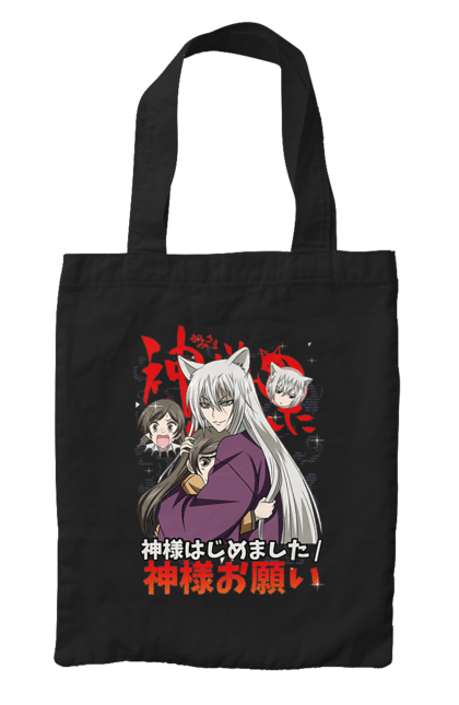 Сумка з принтом "Приємно познайомитись, Бог Томое". Kamisama, kamisama kiss, tomoe, аніме, манга, приємно познайомитись, приємно познайомитись бог, томое. 2070702