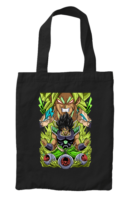 Сумка з принтом "Перли дракона Бролі". Broly, dragon ball, manga, аніме, бролі, манга, перли дракона. 2070702