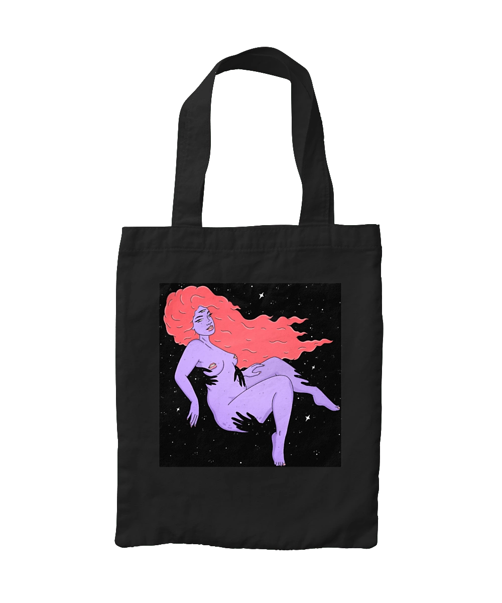 Фіолетова Дівчина В Чорній Дирі