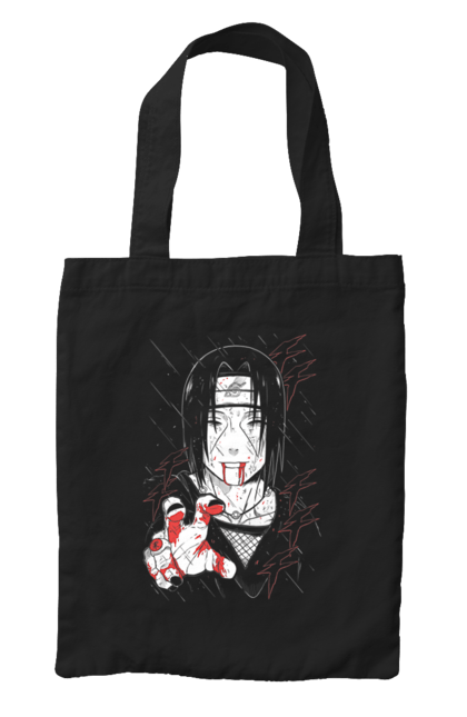 Сумка з принтом "Наруто Ітачі". Itachi, itachi uchiha, naruto, аніме, ітачі, манга, наруто, ніндзя, серіал, учіха. 2070702