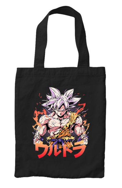 Bag with prints Dragon Ball Son Goku. Anime, dragon ball, goku, manga, son goku, tv series. 2070702