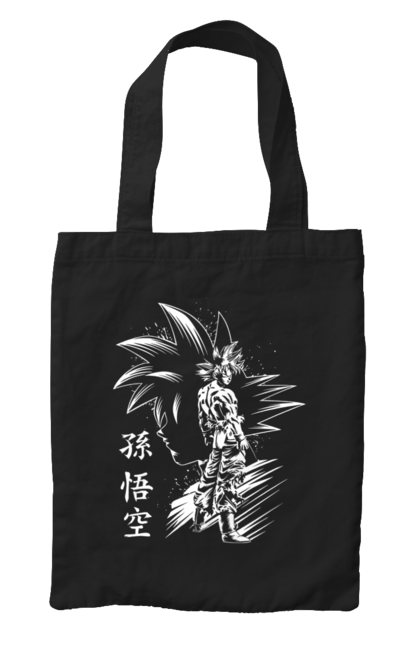 Bag with prints Dragon Ball Son Goku. Anime, dragon ball, goku, manga, son goku, tv series. 2070702