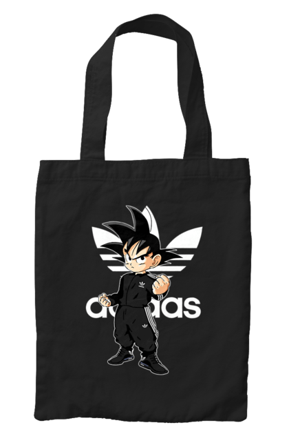 Сумка с принтом Adidas Сон Гоку. Adidas, anime, dragon ball, manga, son goku, адидас, аниме, гоку, жемчуг дракона, сон гоку. 2070702