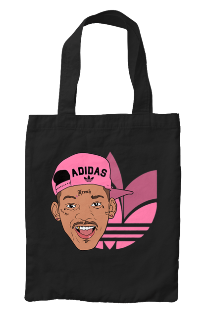 Сумка з принтом "Adidas Вілл Сміт". Adidas, will smith, адідас, актор, вілл сміт, кіно, роль, фільм. 2070702