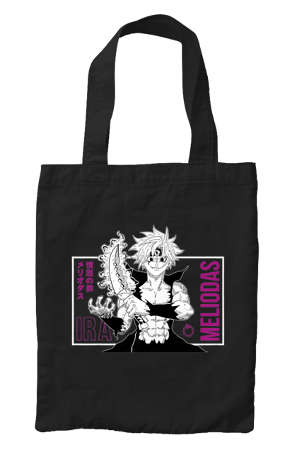 Bag with prints Seven Deadly Sins Meliodas. Anime, dragon sin, manga, meliodas, seven deadly sins. 2070702