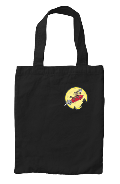 Сумка з принтом "Хитрий кайот". Антигерой, вайлі кайот, веселі мелодії, віллі, злодій, кайот, не відчуває болю, персонаж мультфільму, північноамериканський кайот, уайлі, швидкий та сміливий. 2070702