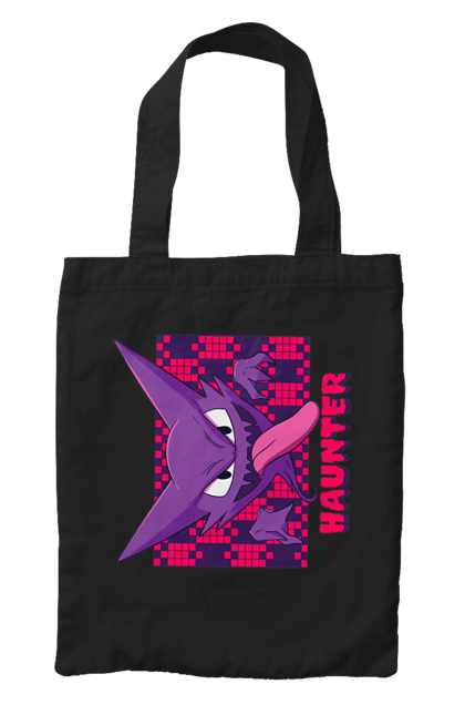 Bag with prints Haunter. Anime, games, haunter, nintendo, pokemon, pokemon go. 2070702