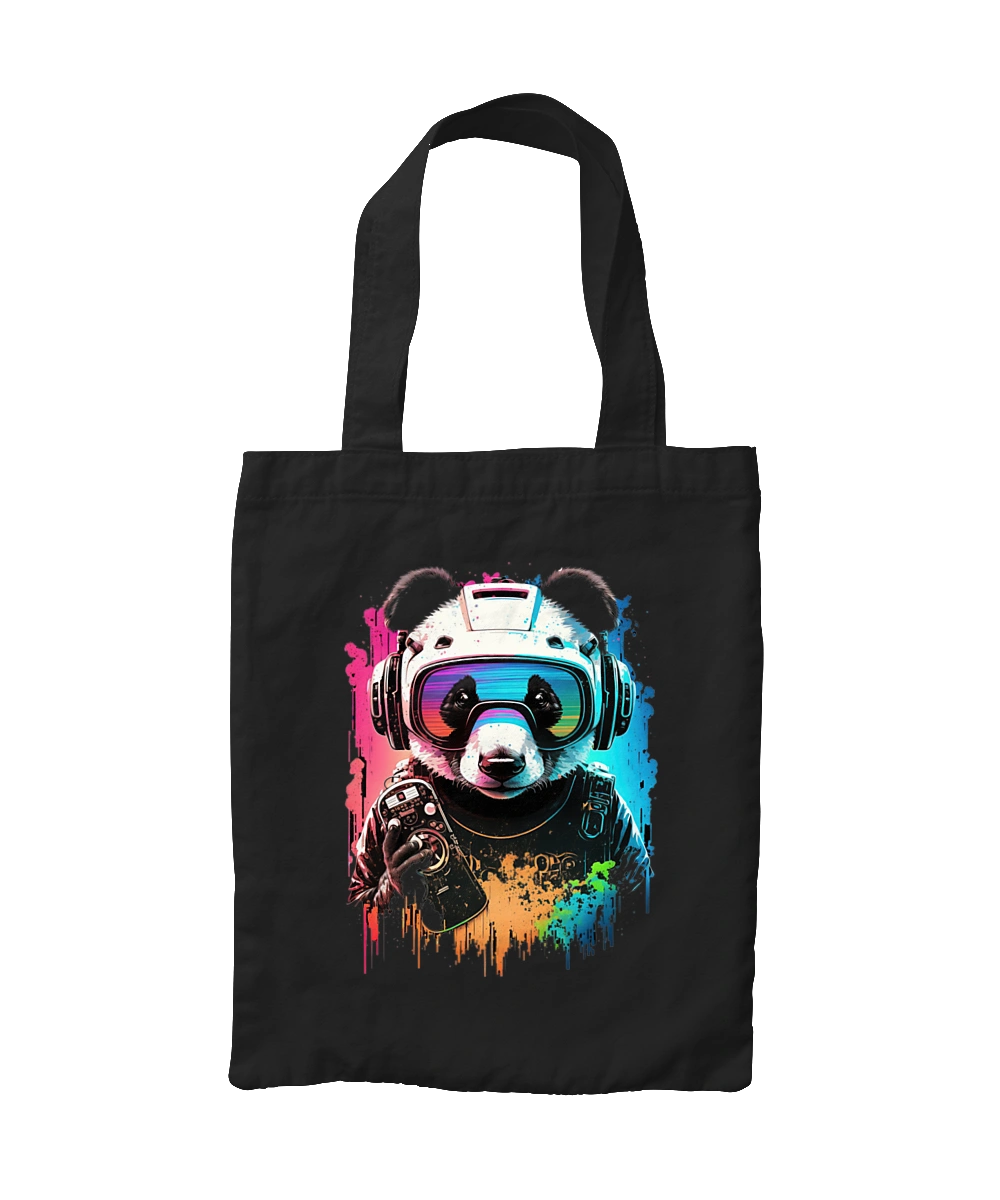 Панда в VR шлеме