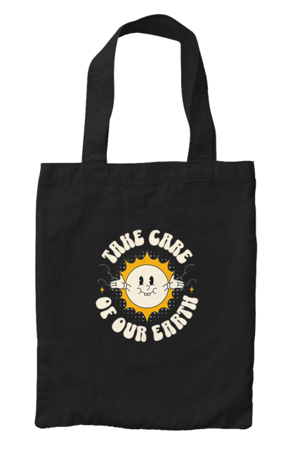 Сумка з принтом "Земля". Бережіть землю, земля, любите природу. 2070702