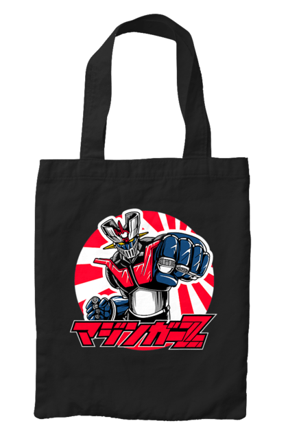 Bag with prints Mazinger Z Grendizer. Anime, goldorak, goldrake, grendizer, manga, mazinger z, mecha, robots. 2070702